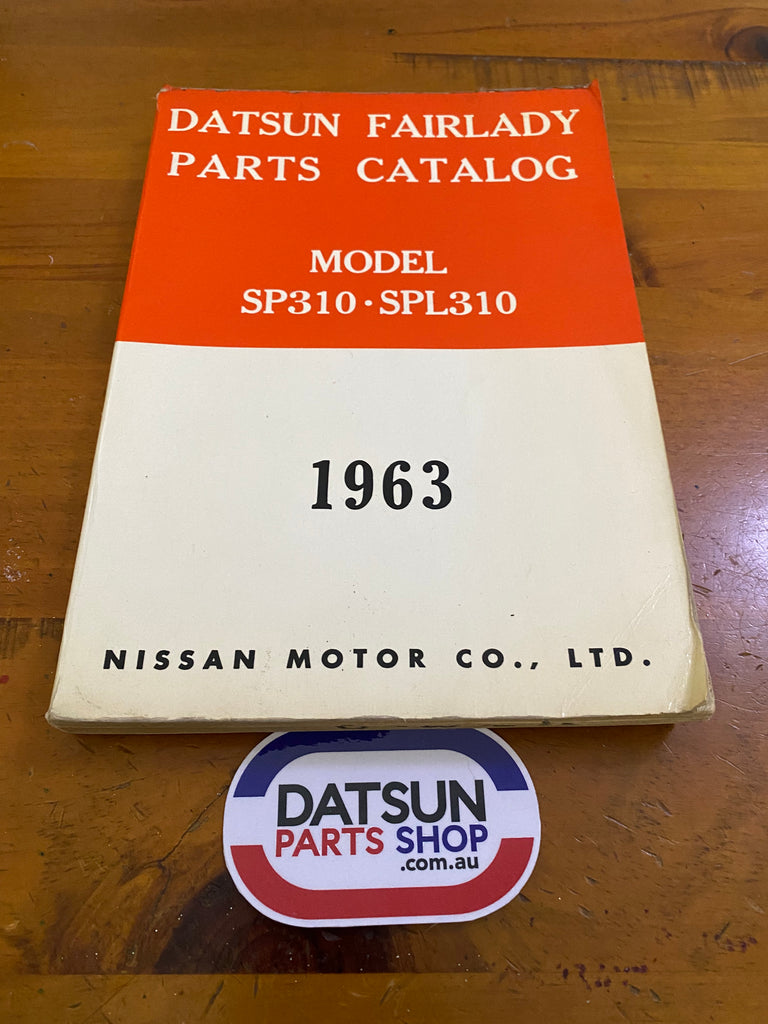 Datsun Fairlady SP310 Parts Catalogue Used Roadster