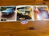 Datsun 1200 Advertising Booklet Folder Used