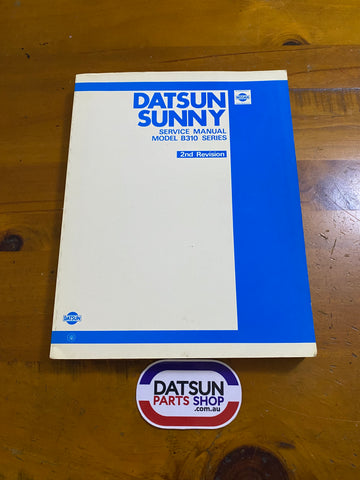 Datsun Sunny B310 Service Manual Genuine Used a12 a15 56a 60L
