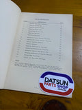 Datsun 1200 B110 Borg-Warner Service Manual Used