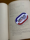 Datsun 1200 B110 Borg-Warner Service Manual Used