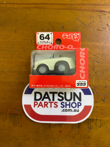 Datsun roadster fairlady Choro Q Pull Back Mini Car