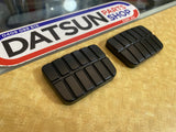 Datsun 1200 pedal rubber set Genuine Brake Clutch