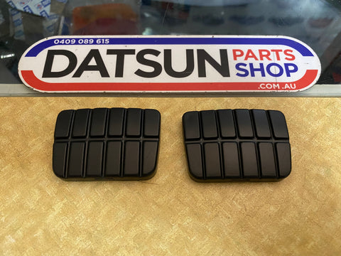 Datsun 120Y Pedal Rubber set Genuine Brake Clutch
