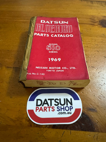 Datsun 1600 1969 Parts Catalog 510 Used Genuine Nissan