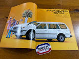 Nissan Sunny Ad Van Advertising Booklet Folder Japanese Used