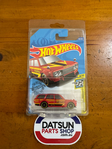Hot Wheels Datsun Bluebird Wagon 1600 510 Red Momo