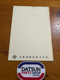 Datsun Sunny Excellent Owners Manual 1400 JDM Used