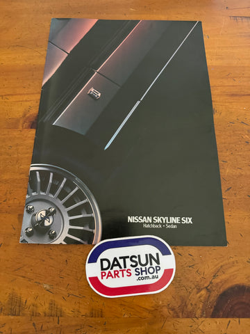Nissan Skyline R30 Sales Brochure Australia
