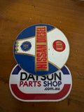 Nissan Diesel Pressed Tin Plaque Badge