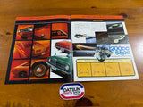 Datsun Sunny Coupe 1200 Japanese Advertising Folder Used