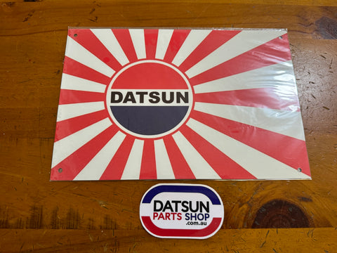 Datsun Rising Sun Tin Sign