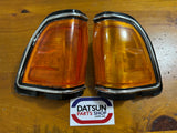 Datsun 910 Bluebird S1 Corner Light Pair Used