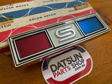 Datsun 1000 Coupe KB10 Grill Badge NOS