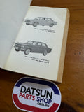 Datsun 1600 1969 Parts Catalog 510 Used Genuine Nissan