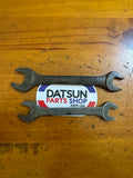 Nissan Spanners Pair Suit Datsun Tool Kits Used