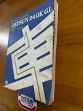 Datsun Skyline C110 240K Service Manual Used