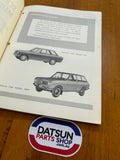 Datsun 1000 Service Manual B10 Used.