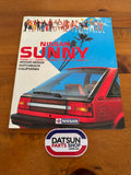 Nissan Sunny B11 E15 Advertising Booklet Folder Japanese Used