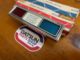 Datsun 1000 Coupe KB10 Grill Badge NOS