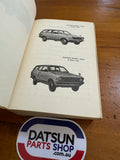 Datsun Sunny 120Y Parts Catalog B210 Used