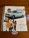 Datsun 1200 Wagon JDM Advertising Folder Used