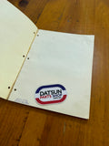 Datsun 1000 Service Manual B10 Used.