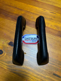 Datsun 1200 Black Arm Rest Pair Used Genuine