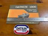 Datsun 1200 Owners Manual Used Nissan B110