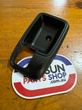 Datsun 120Y B210 RH Inner Door Handle Escutcheon Used
