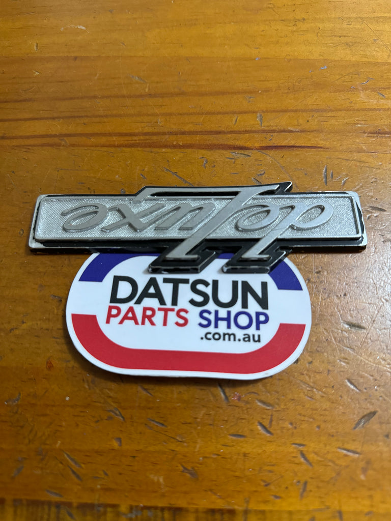 Datsun Deluxe Badge Used Genuine Nissan – Datsun Parts Shop