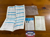 Datsun Clarion Radio Cards Used Nissan B110