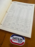 Datsun 1000 Service Manual B10 Used.