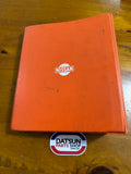 Datsun 1000 1968 Parts Catalog B10 Vb10 Used.