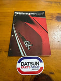 Datsun Sunny Owners Manual 1200 GX B110 Kb110 JDM Used