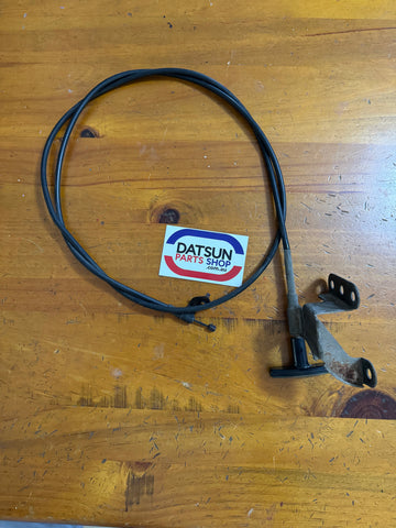 Datsun 120Y Bonnet Release Cable Used Genuine B210
