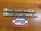 Datsun B310 140Y 1/4 Panel Badge Pair Used