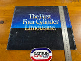 Datsun 910 Bluebird Sales Brochure Used Genuine