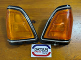 Datsun 910 Bluebird S1 Corner Light Pair Used