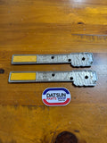 Datsun 120Y Coupe Side Badge Pair Nos Genuine Vb210