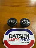 Datsun 1200 Head Light & Wiper Switch Knob Nos Genuine