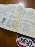 Datsun 1200 Owners Manual Used Nissan B110