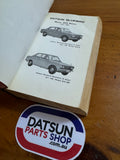 Datsun 1600 1969 Parts Catalog 510 Used Genuine Nissan