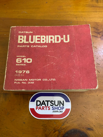 Datsun 610 Parts Catalog Book 180B Nissan