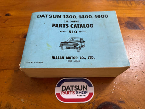 Datsun 1600 Parts Catalog 510 Used Genuine Nissan