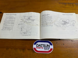 Datsun 1200 Ute Owners Manual Used Nissan B120.