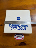 Nissan Identification Catalogue Folder Used Datsun