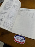 Datsun J13,J15 & J16 Engine Service Manual Used Book