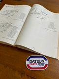 Datsun Stanza A10 Service Manual Genuine Used