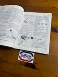 Datsun 1600 Service Manual 510 L16